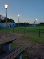 Oświetlenie boiska  i wiaty w Łoźnicy