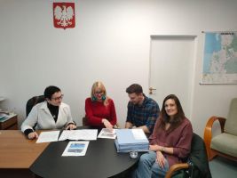 Wstępna koncepcja świetlicy w Łoźnicy 