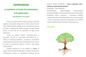 ZAPROSZENIE