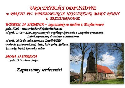 UROCZYSTOŚCI ODPUSTOWE