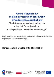 Podniesienie kompetencji cyfrowych mieszkańców