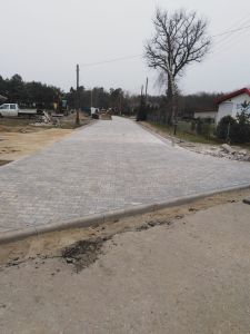  Droga dojazdowa do Babigoszczy na ukończeniu