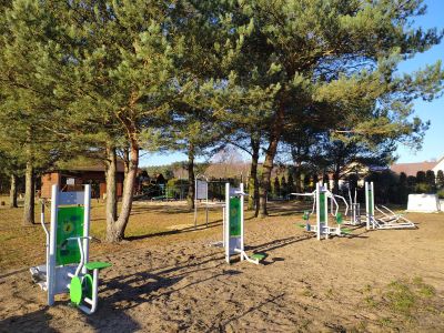 Zakończenie inwestycji pt. „Stworzenie kompleksów rekreacyjnych w miejscowościach Zabierzewo, Miodowice, Babigoszcz, Świętoszewo”.