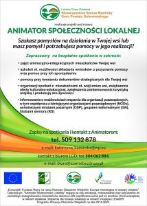 bezpłatne spotkania z Animatorem