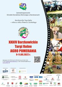 XXXIV Barzkowickie Targi Rolne Agro Pomoreania
