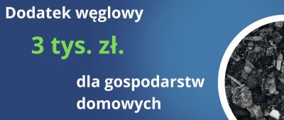 Informacja dotycząca dodatku węglowego