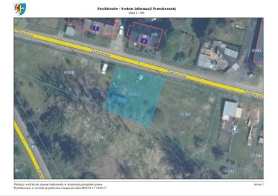 Wyciąg z ogłoszenia Wójta Gminy Przybiernów 