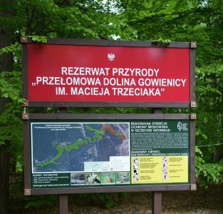 Ustanowienie rezerwatu przyrody Przełomowa Dolina Gowienicy im. Macieja Trzeciaka