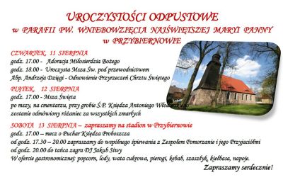 UROCZYSTOŚCI ODPUSTOWE