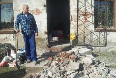 TRWA REMONT ŚWIETLICY W MORACZU