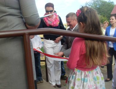 Wielkie otwarcie świetlicy w Moraczu